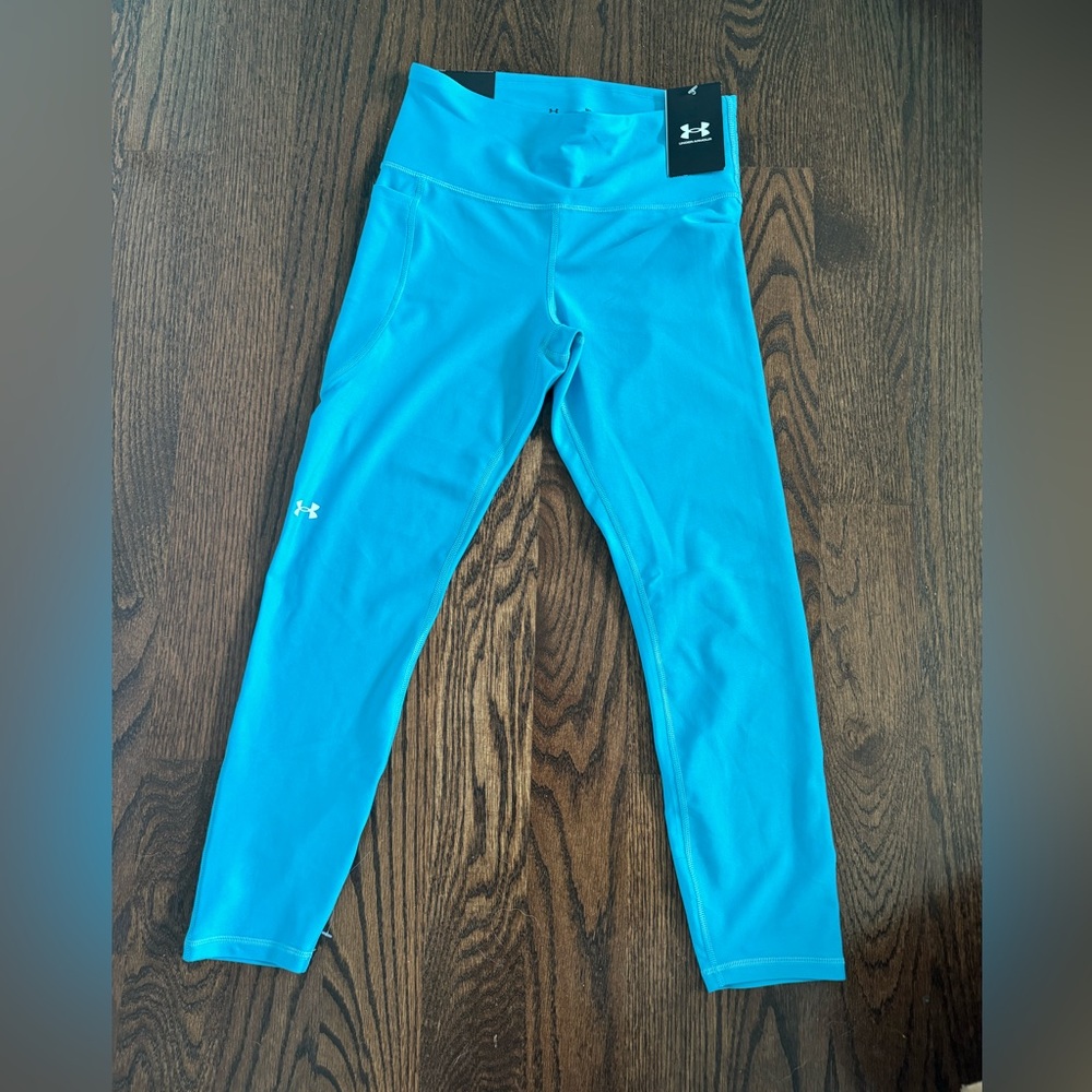 Blue Under Armor Compression Leggings